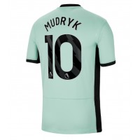 Chelsea Mykhailo Mudryk #10 Tretí futbalový dres 2023-24 Krátky Rukáv